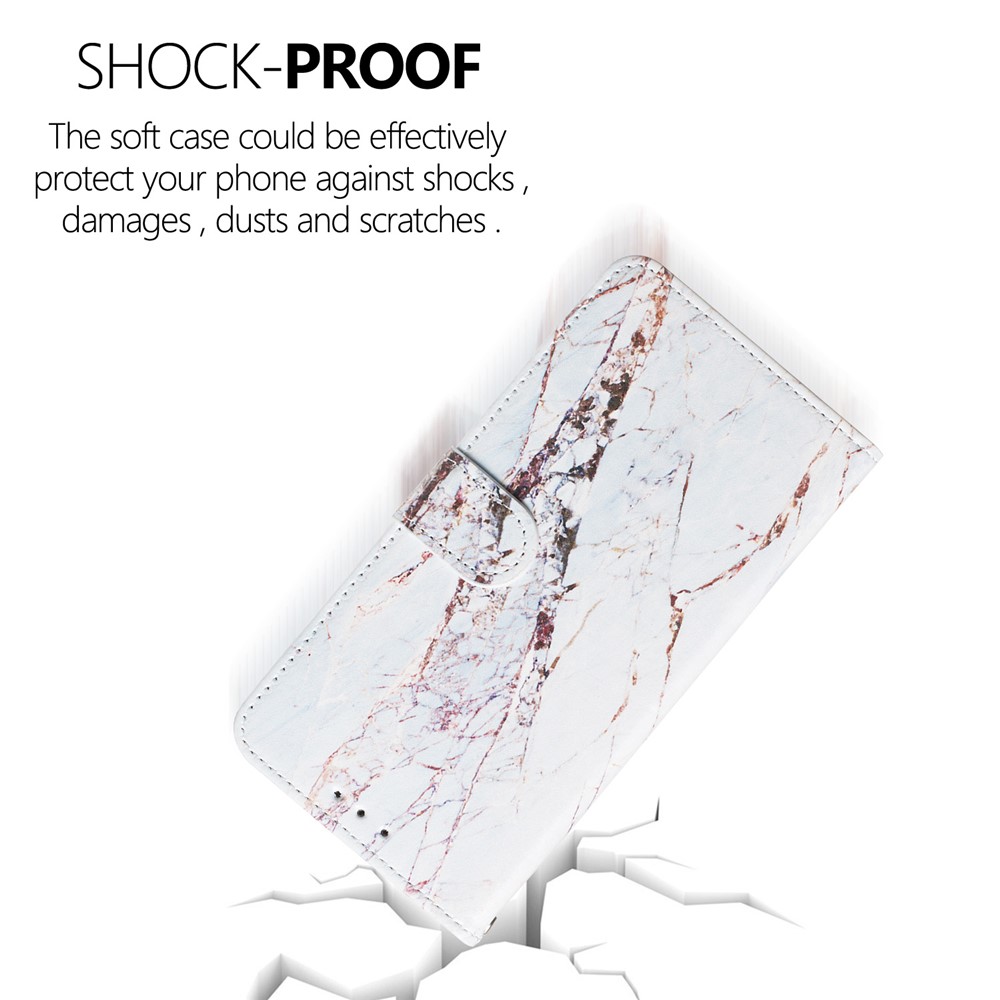Printing Leather Case for iPhone 11 Pro 5.8 inch (2019) - Marbling-5