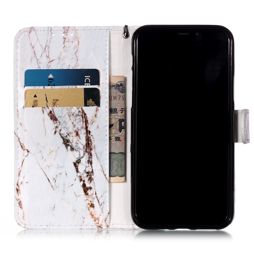 Printing Leather Case for iPhone 11 Pro 5.8 inch (2019) - Marbling-7