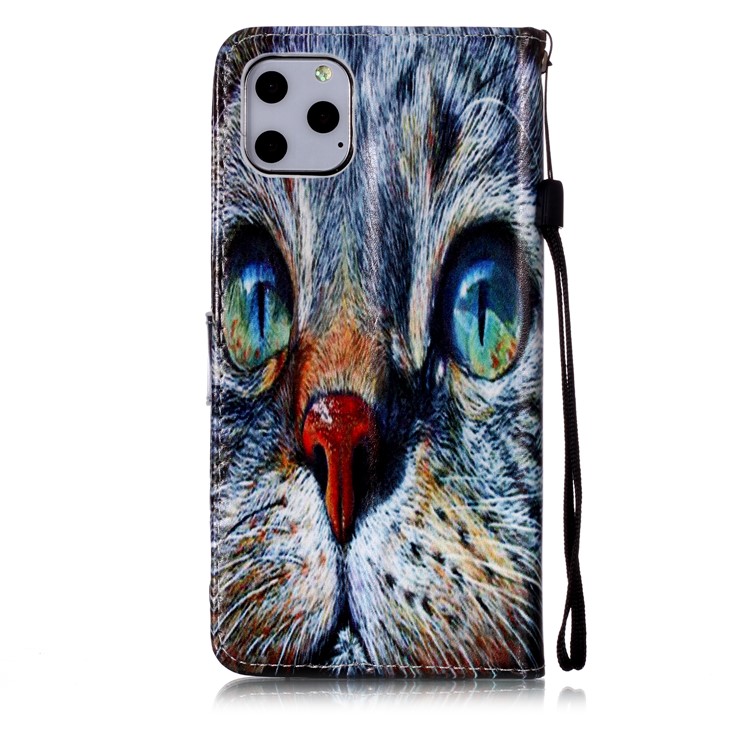 Printing Surface Leather Wallet Stand Case for iPhone 11 Pro Max 6.5 inch (2019) - Oil Painting-6