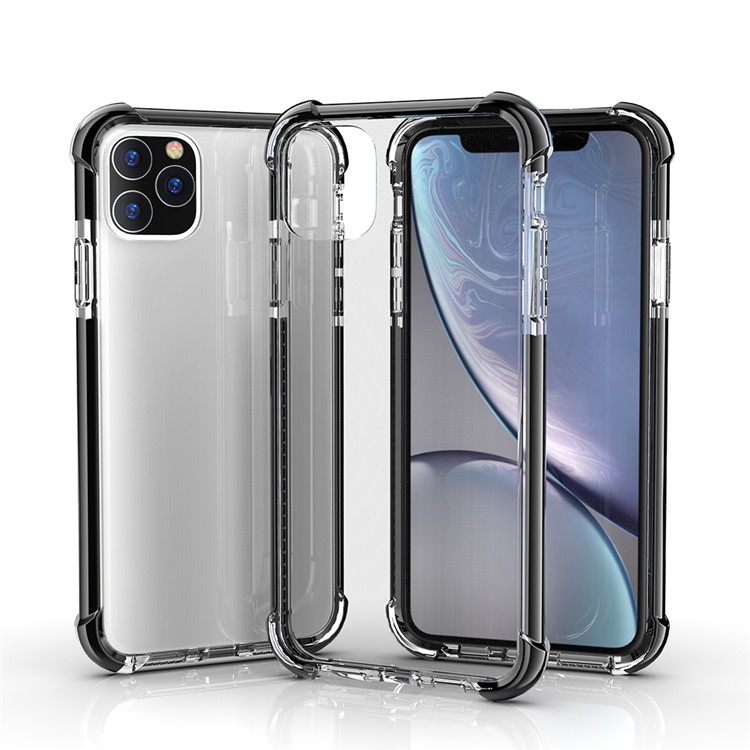 Acrylic Hard Back Drop-resistant Phone Cover for iPhone 11 Pro 5.8 inch (2019) - Grey-1