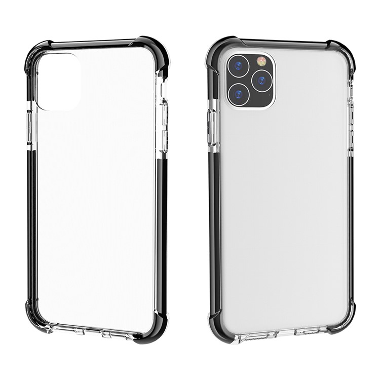 Acrylic Hard Back Drop-resistant Phone Cover for iPhone 11 Pro 5.8 inch (2019) - Grey-4