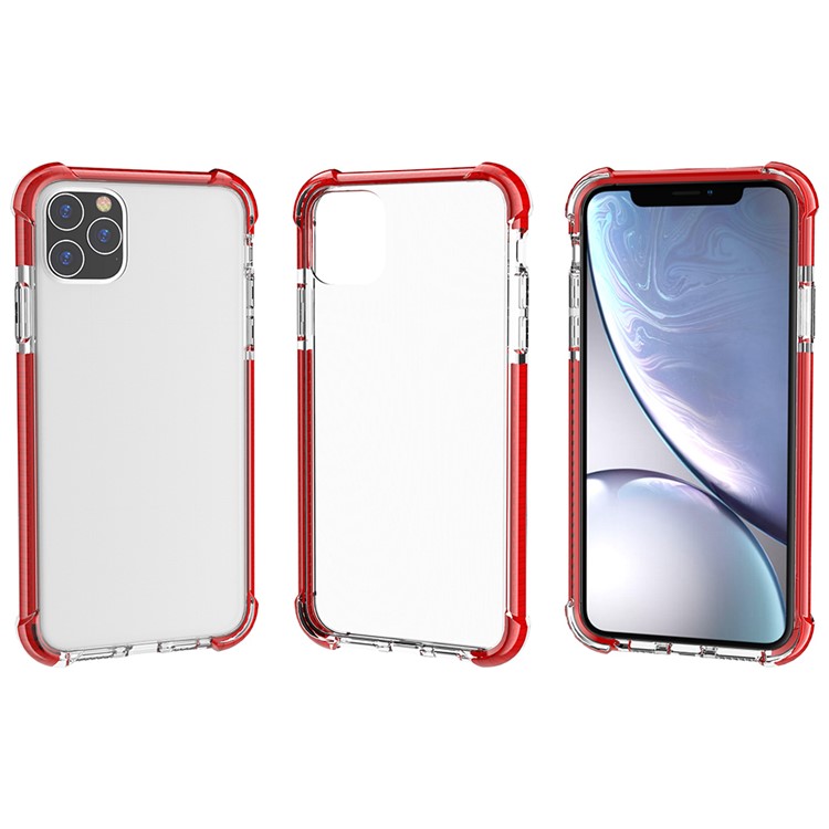 Acrylic Hard Back Drop-resistant Phone Cover for iPhone 11 Pro 5.8 inch (2019) - Red-6