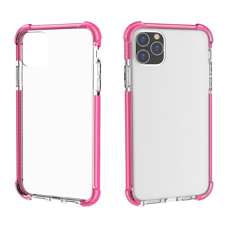 Acrylic Hard Back Drop-resistant Phone Cover for iPhone 11 Pro 5.8 inch (2019) - Rose-4