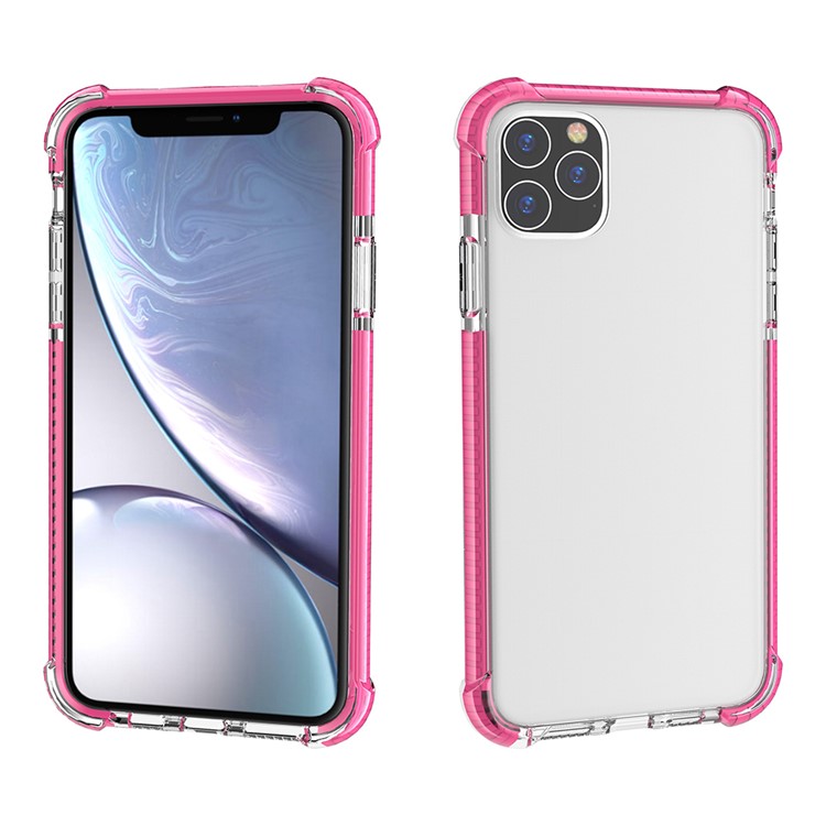 Acrylic Hard Back Drop-resistant Phone Cover for iPhone 11 Pro 5.8 inch (2019) - Rose-5