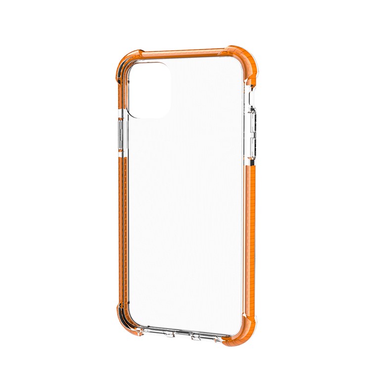 Acrylic Hard Back Drop-resistant Phone Cover for iPhone 11 Pro 5.8 inch (2019) - Orange-8