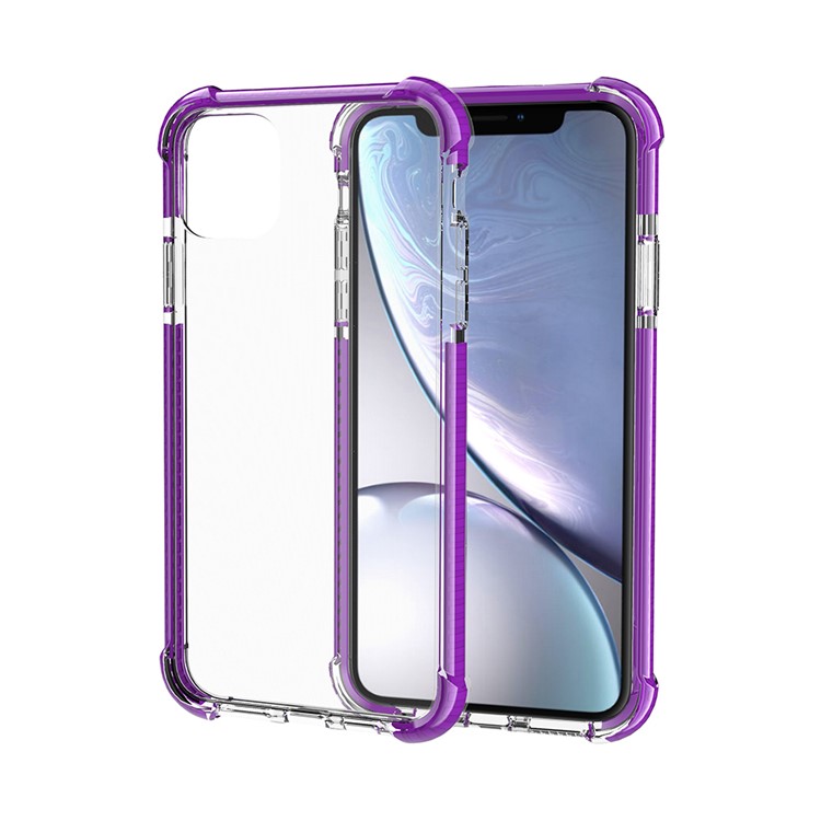 Acrylic Hard Back Drop-resistant Phone Cover for iPhone 11 Pro 5.8 inch (2019) - Purple-3