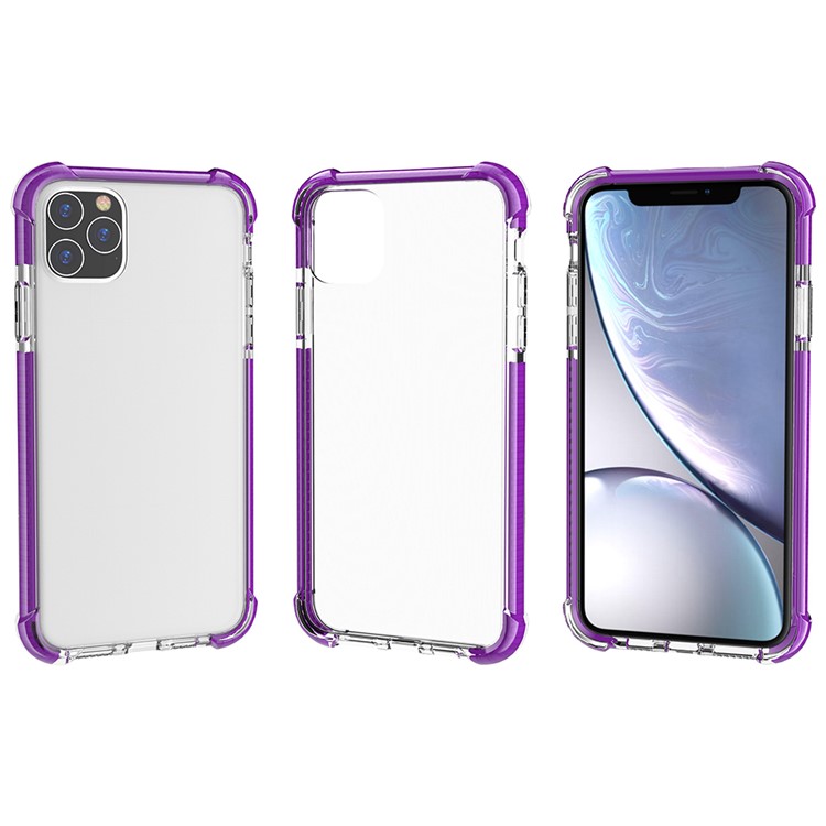 Acrylic Hard Back Drop-resistant Phone Cover for iPhone 11 Pro 5.8 inch (2019) - Purple-6