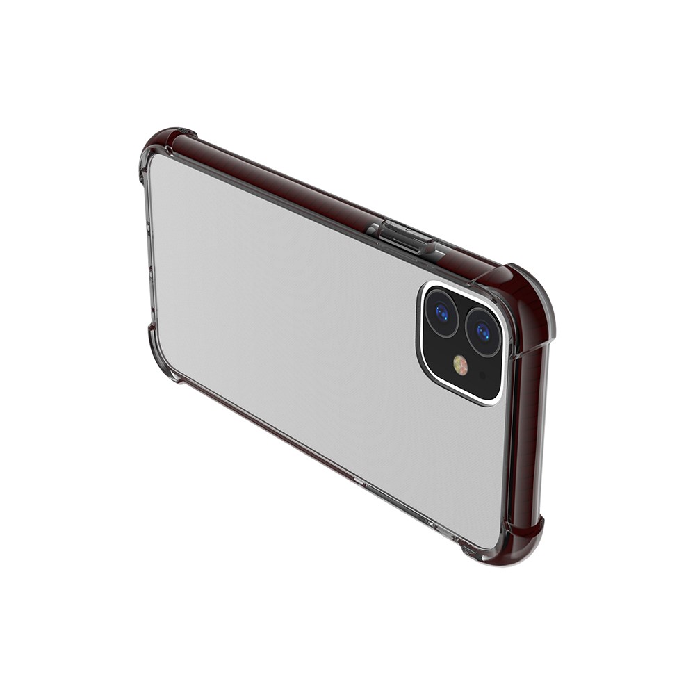 Drop-resistant Acrylic Hard Protection Phone Case Covering for iPhone 11 6.1 inch (2019) - Coffee-10
