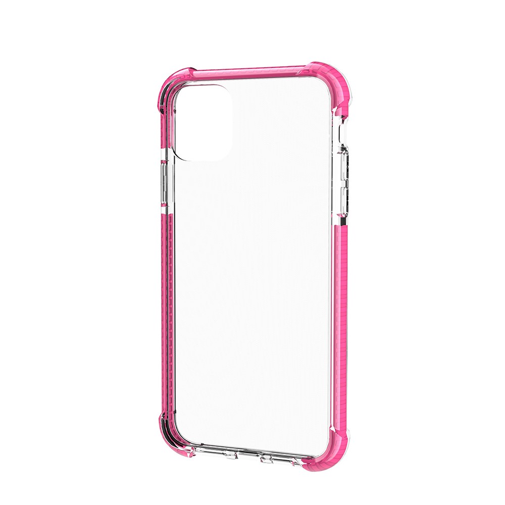 Drop-resistant Acrylic Hard Protection Phone Case Covering for iPhone 11 6.1 inch (2019) - Rose-8
