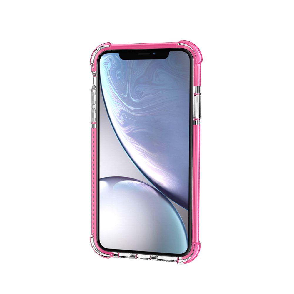 Drop-resistant Acrylic Hard Protection Phone Case Covering for iPhone 11 6.1 inch (2019) - Rose-9