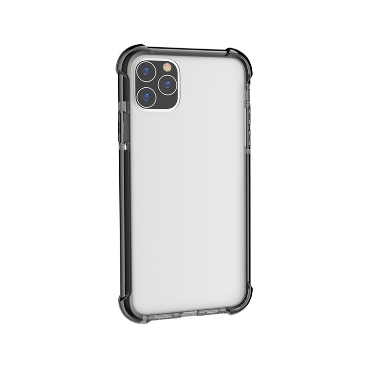 Acrílico À Prova De Choque + Tampa Traseira Do Híbrido De TPU Para O Iphone (2019) 6,5 Polegadas - Tudo Preto-7