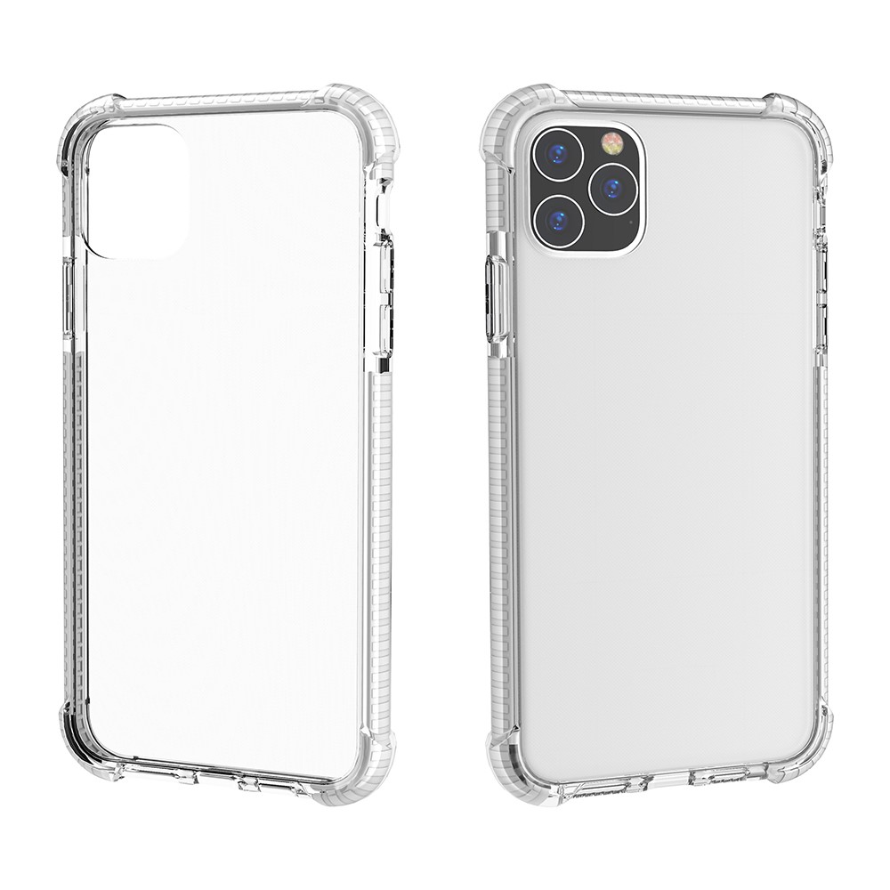 Capa Traseira de Acrílico à Prova de Choque Para Iphone 11 Pro Max 6,5 Polegadas (2019) - Branco