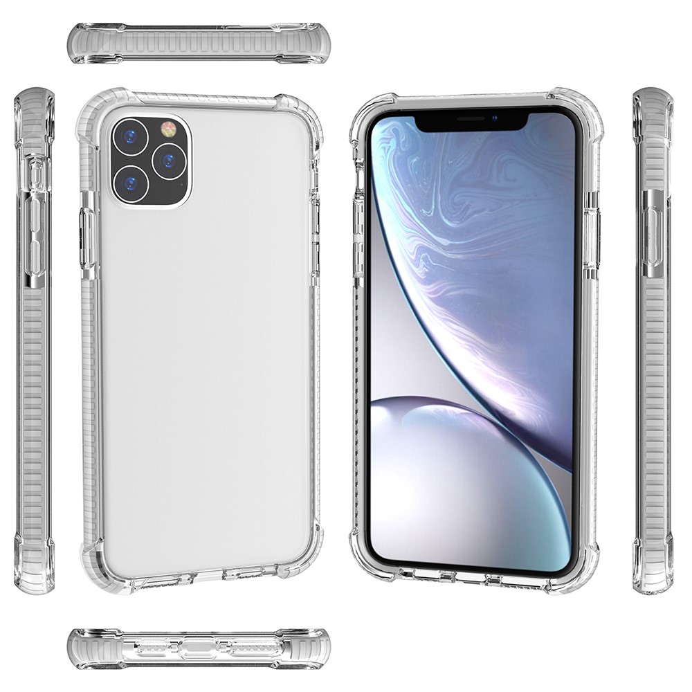 Cortada Trasera Acrílica Dura a Prueba de Shock Para Iphone 11 Pro Max 6.5 Pulgadas (2019) - Blanco