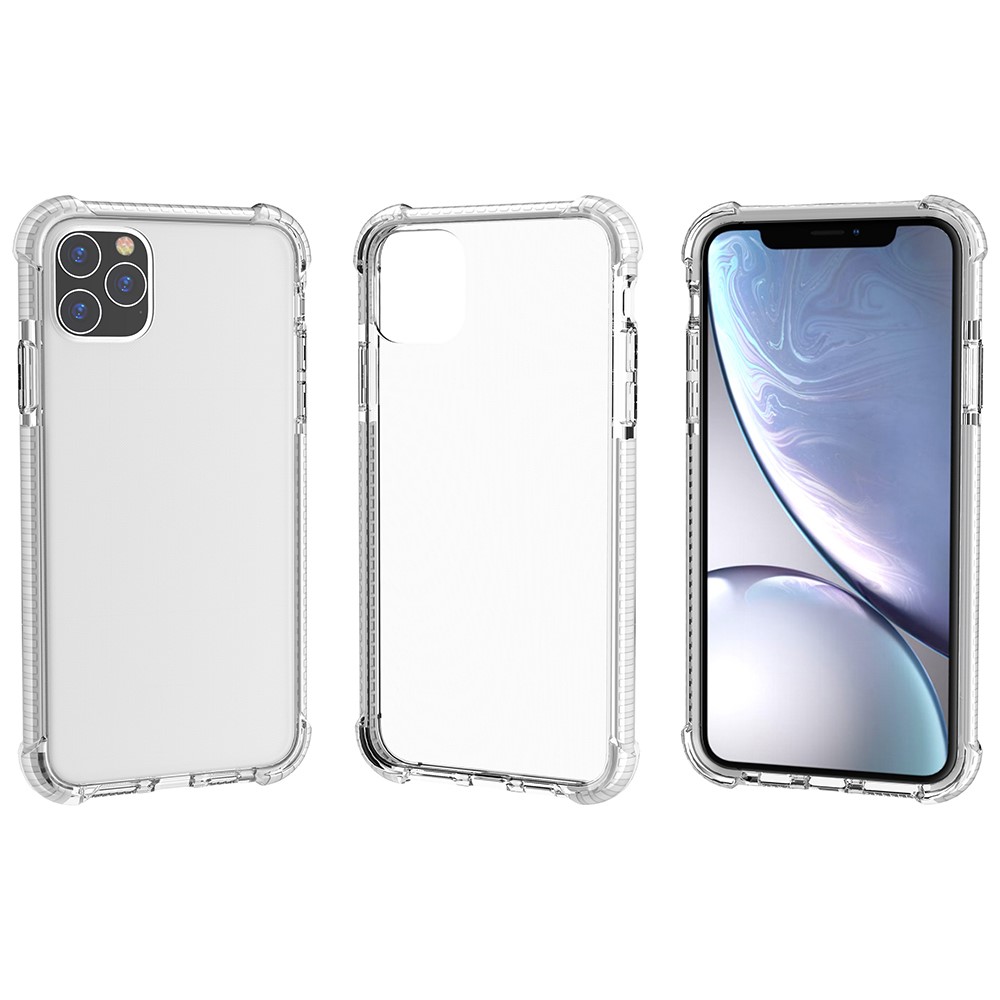 Couverture Dure à Dos en Acrylique à L'épreuve Des Chocs Pour L'iphone 11 Pro Max 6,5 Pouces (2019) - Blanche