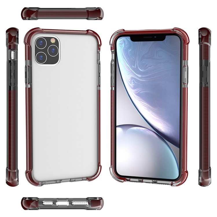 Coque Arrière En Acrylique Résistant Aux Chocs Pour Iphone 11 Pro Max 6.5 Pouces (2019) - Café-5