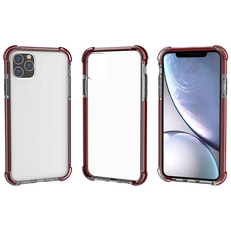 Coque Arrière En Acrylique Résistant Aux Chocs Pour Iphone 11 Pro Max 6.5 Pouces (2019) - Café-6