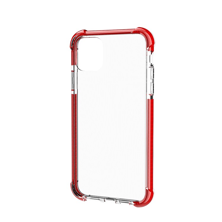 Shockproof Acrylic Hard Back Cover for iPhone 11 Pro Max 6.5 inch (2019) - Red-8