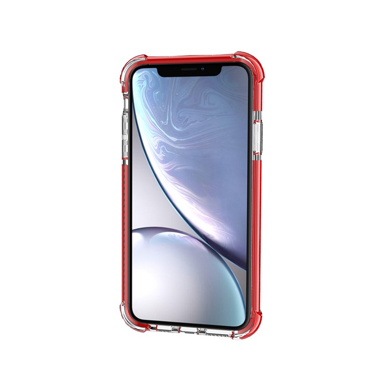 Shockproof Acrylic Hard Back Cover for iPhone 11 Pro Max 6.5 inch (2019) - Red-9