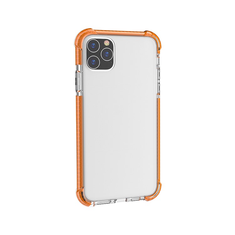 Shockproof Acrylic Hard Back Cover for iPhone 11 Pro Max 6.5 inch (2019) - Orange-7