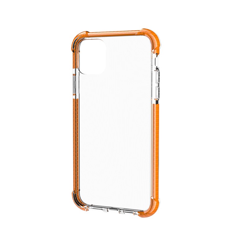 Shockproof Acrylic Hard Back Cover for iPhone 11 Pro Max 6.5 inch (2019) - Orange-8