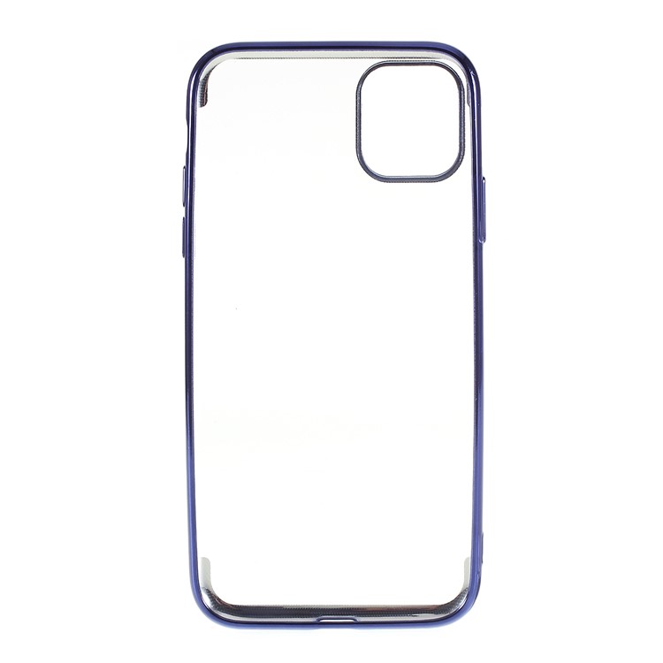 Electroplating Edges TPU Phone Cover for iPhone 11 6.1 inch (2019) - Blue-3