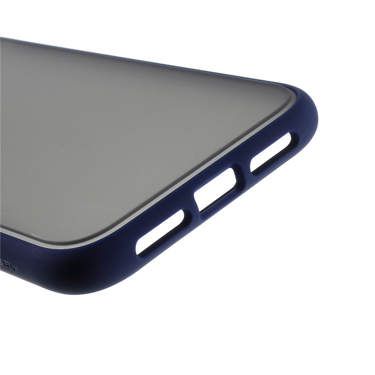 PC Mercurio + copertura Per Telefono Smerigliata In TPU Morbido Per Iphone (2019) Da 6,5 pollici - Blu-7