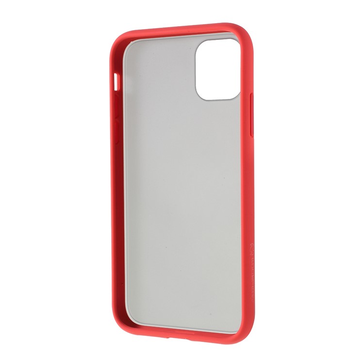 Mercury PC + Soft TPU Matte Hard Phone Case for iPhone 11 6.1 inch (2019) - Red-4