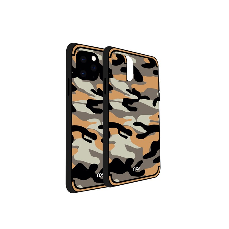 NXE Camouflage PC + TPU Hybrid Shell Phone Case for iPhone 11 Pro 5.8 inch (2019) - Orange-4