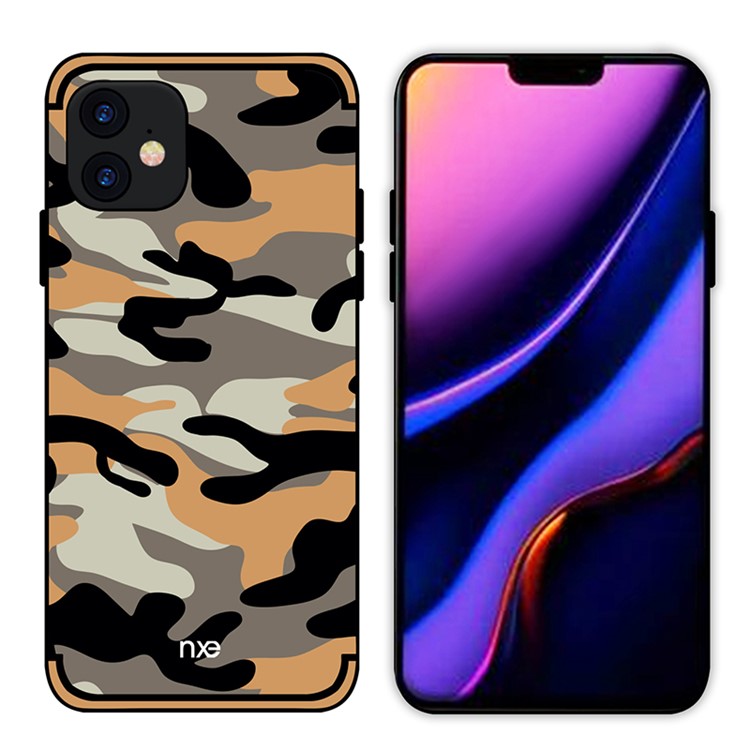 NXE Camouflage PC+TPU Casing for iPhone 11 6.1 inch (2019) - Orange-1