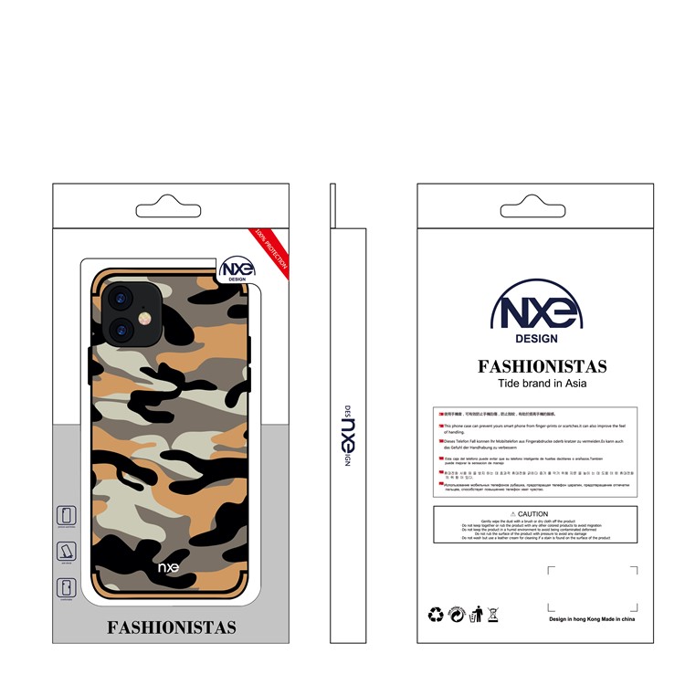 NXE Camouflage PC+TPU Casing for iPhone 11 6.1 inch (2019) - Orange-6