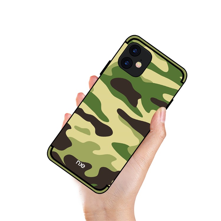 NXE Camouflage PC+TPU Casing for iPhone 11 6.1 inch (2019) - Light Green-2