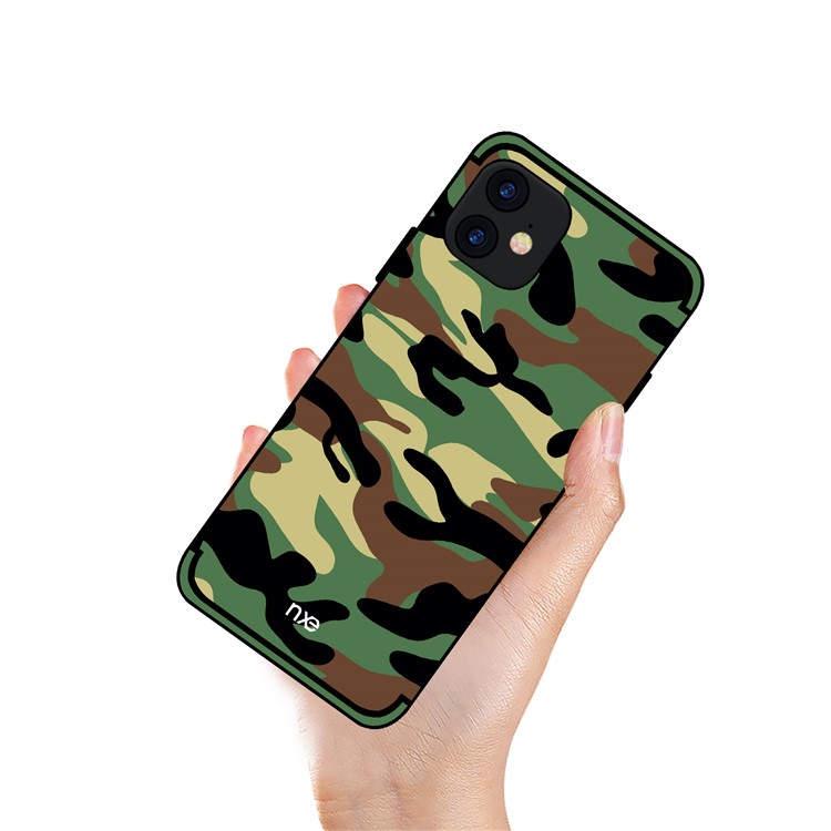 NXE Camouflage PC+TPU Casing for iPhone 11 6.1 inch (2019) - Dark Green-2