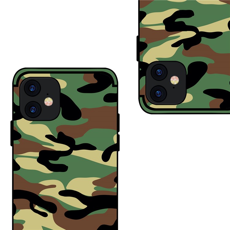 NXE Camouflage PC+TPU Casing for iPhone 11 6.1 inch (2019) - Dark Green-3