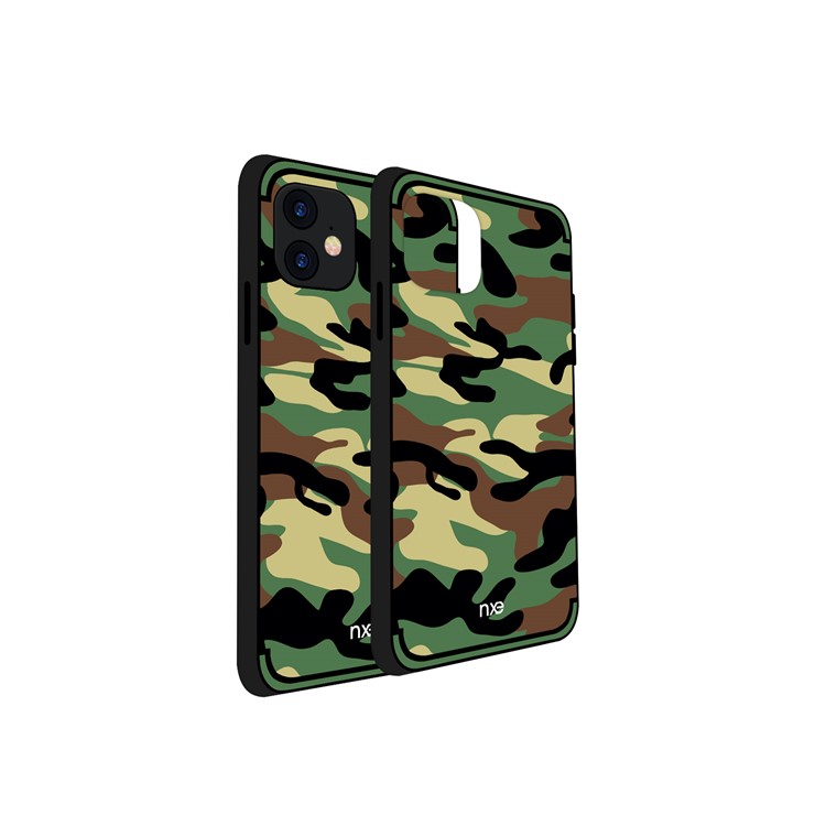 NXE Camouflage PC+TPU Casing for iPhone 11 6.1 inch (2019) - Dark Green-4