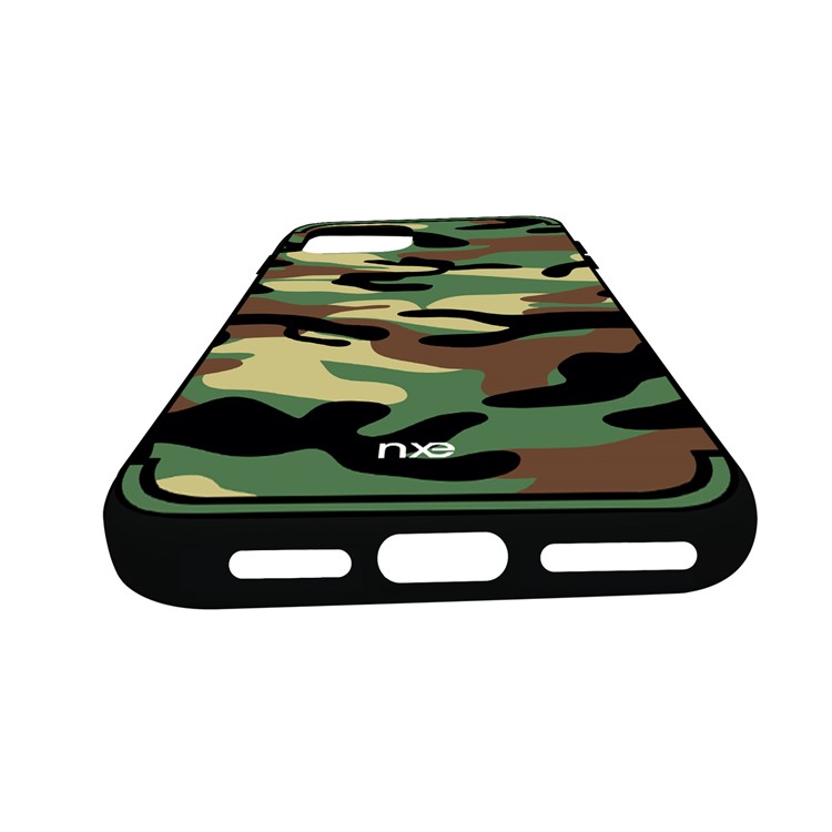 NXE Camouflage PC+TPU Casing for iPhone 11 6.1 inch (2019) - Dark Green-5