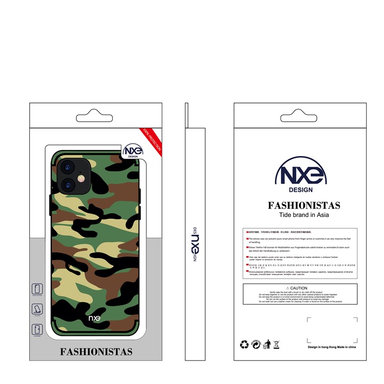 NXE Camouflage PC+TPU Casing for iPhone 11 6.1 inch (2019) - Dark Green-6