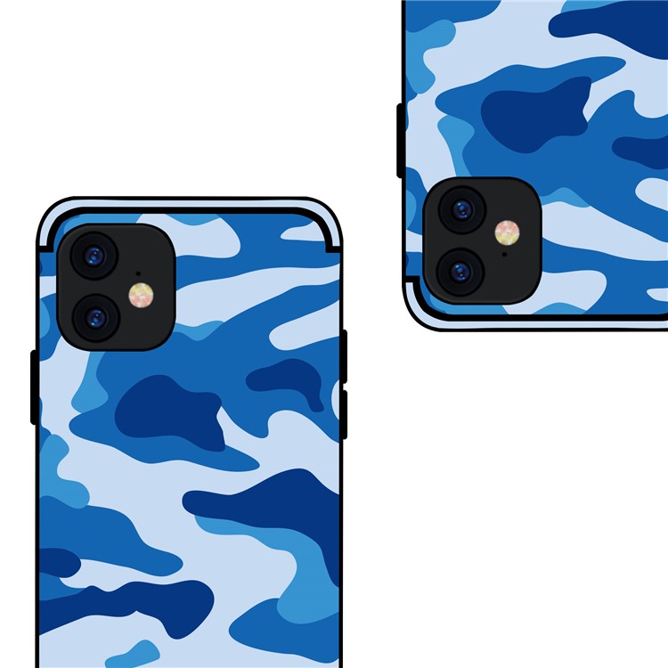 NXE Camouflage PC+TPU Casing for iPhone 11 6.1 inch (2019) - Blue-3
