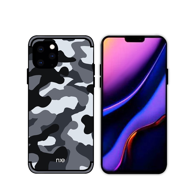 NXE Camouflage PC + TPU Combo Cell Casing for iPhone 11 Pro Max 6.5 inch (2019) - Grey-1