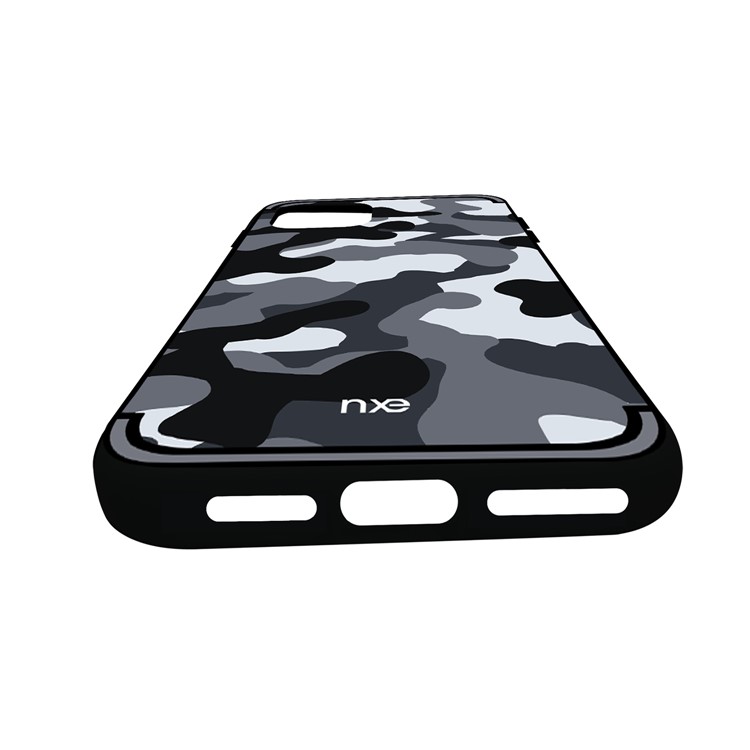 NXE Camouflage PC + TPU Combo Cell Casing for iPhone 11 Pro Max 6.5 inch (2019) - Grey-5