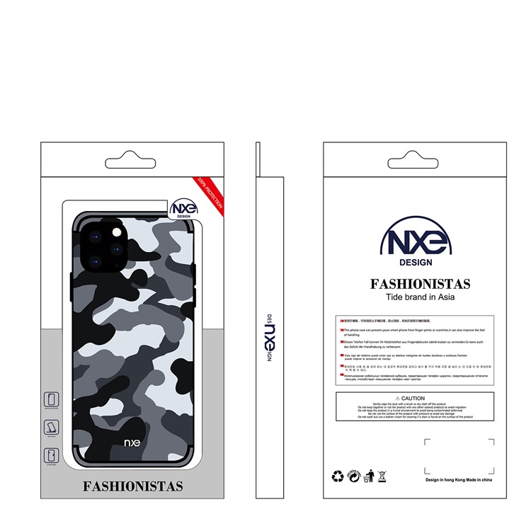 NXE Camouflage PC + TPU Combo Cell Casing for iPhone 11 Pro Max 6.5 inch (2019) - Grey-6