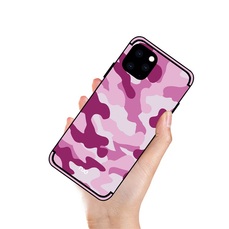 NXE Camouflage PC + TPU Combo Cell Casing for iPhone 11 Pro Max 6.5 inch (2019) - Pink-2