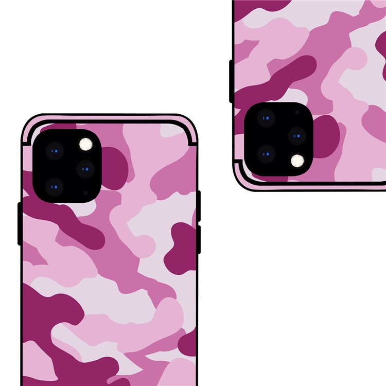 NXE Camouflage PC + TPU Combo Cell Casing for iPhone 11 Pro Max 6.5 inch (2019) - Pink-3
