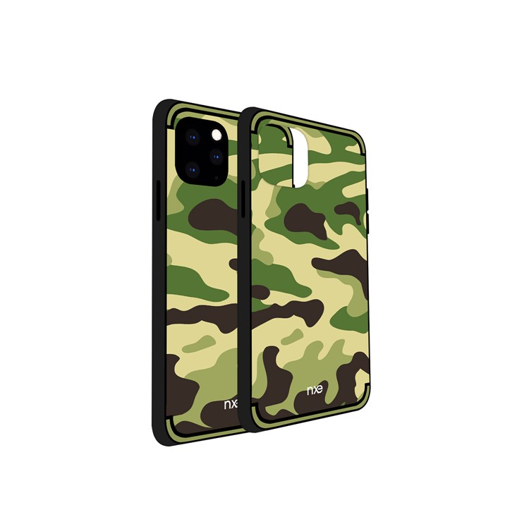 NXE Camouflage PC + TPU Combo Cell Casing for iPhone 11 Pro Max 6.5 inch (2019) - Light Green-4