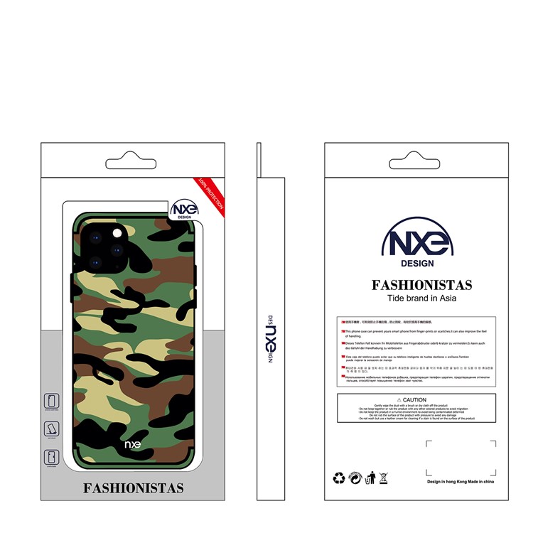 NXE Camouflage PC + TPU Combo Cell Casing for iPhone 11 Pro Max 6.5 inch (2019) - Dark Green-6