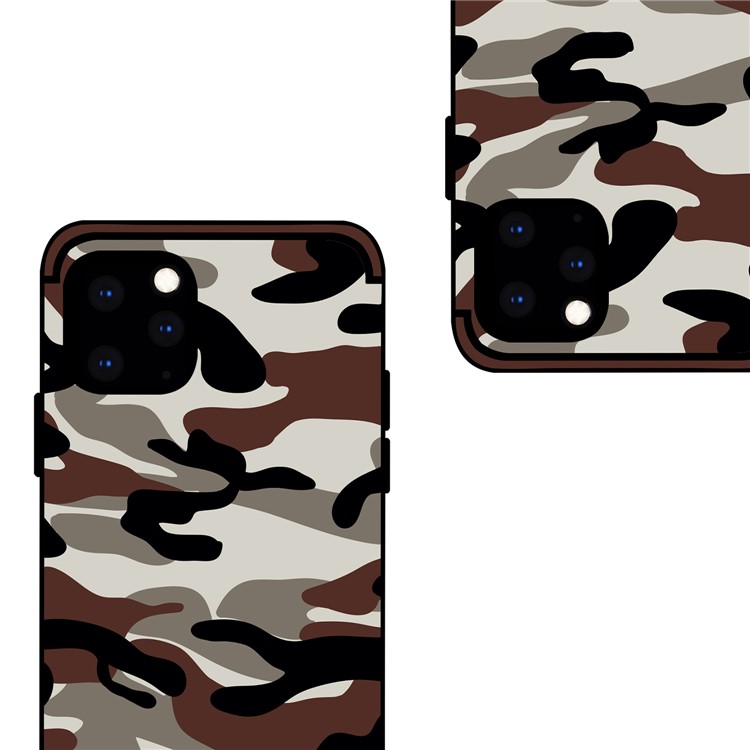 NXE Camouflage PC + TPU Combo Cell Casing for iPhone 11 Pro Max 6.5 inch (2019) - Coffee-3