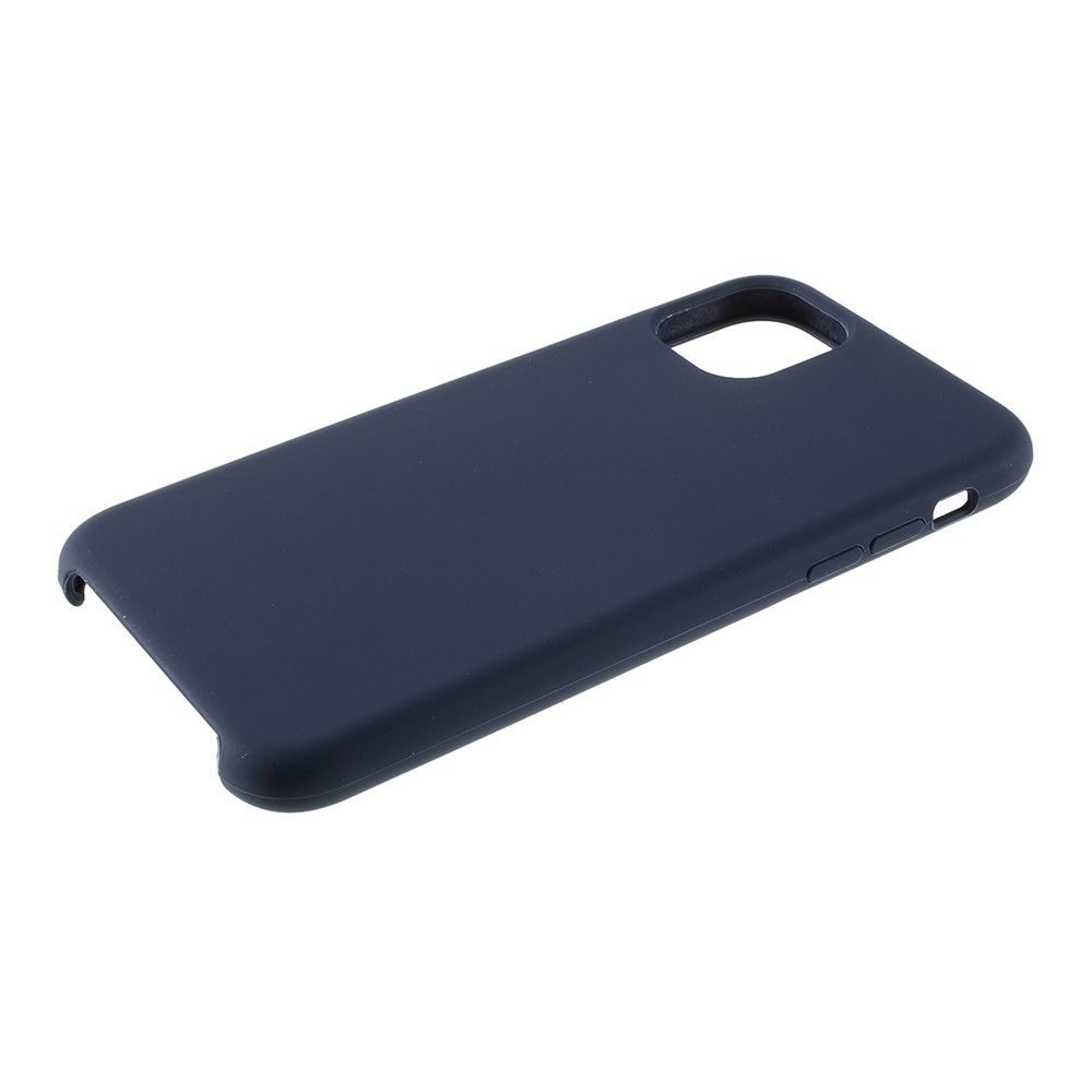 Für Iphone (2019) 6,1 Zoll Solide Silikon Handy Abdeckung Gehäuse - Blau-5