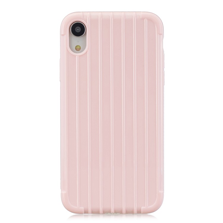 Stoßfestes, Glänzendes Gepäckförmiges, Weiches TPU-Handyetui Für Das IPhone XR 6,1 Zoll - Rosa-2