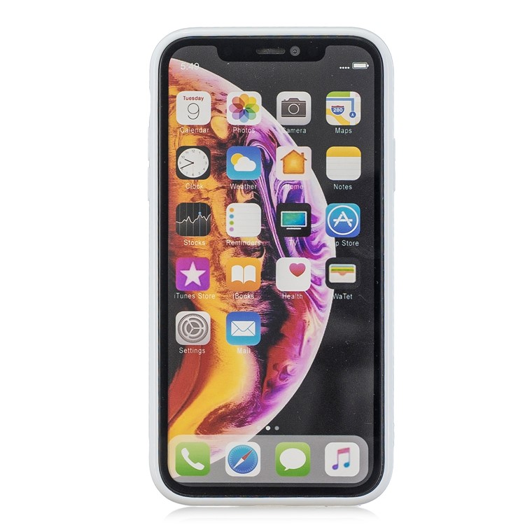 Shockproof Glossy Luggage-shaped Soft TPU Mobile Phone Case for iPhone XR 6.1 inch - White-3