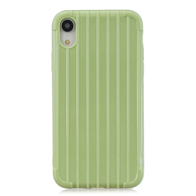 Shockproof Glossy Luggage-shaped Soft TPU Mobile Phone Case for iPhone XR 6.1 inch - Green-2