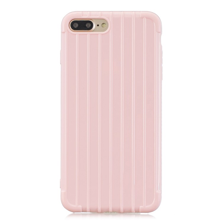 Pure Anti-drop TPU Trunk Style Shell for iPhone 8 Plus / 7 Plus 5.5 inch - Pink-2